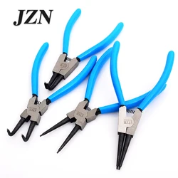 1PCS  7 inch Circlip Pliers External Internal Straight Bent Snap Ring Pliers Spring Installation And Removal Hand Tools