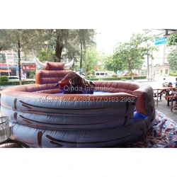 2017 Hot Sale Inflatable Machine Mechanical Bull Mat Inflatable Rodeo Riding Bull Rides Mat Only The Mat