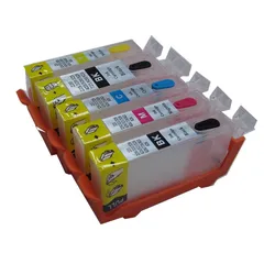 PGI-520 CLI-521 refillable ink cartridge for canon PIXMA IP3600 IP4600 IP4700 MX860 MX870 MP540 MP550 MP560 MP620 MP630 MP640