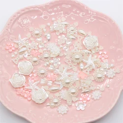 KSCRAFT Mixed Rose Flower Starfish Bow-knot Heart Shape Decoration For Scrapbooking Paper Crafts Card Making