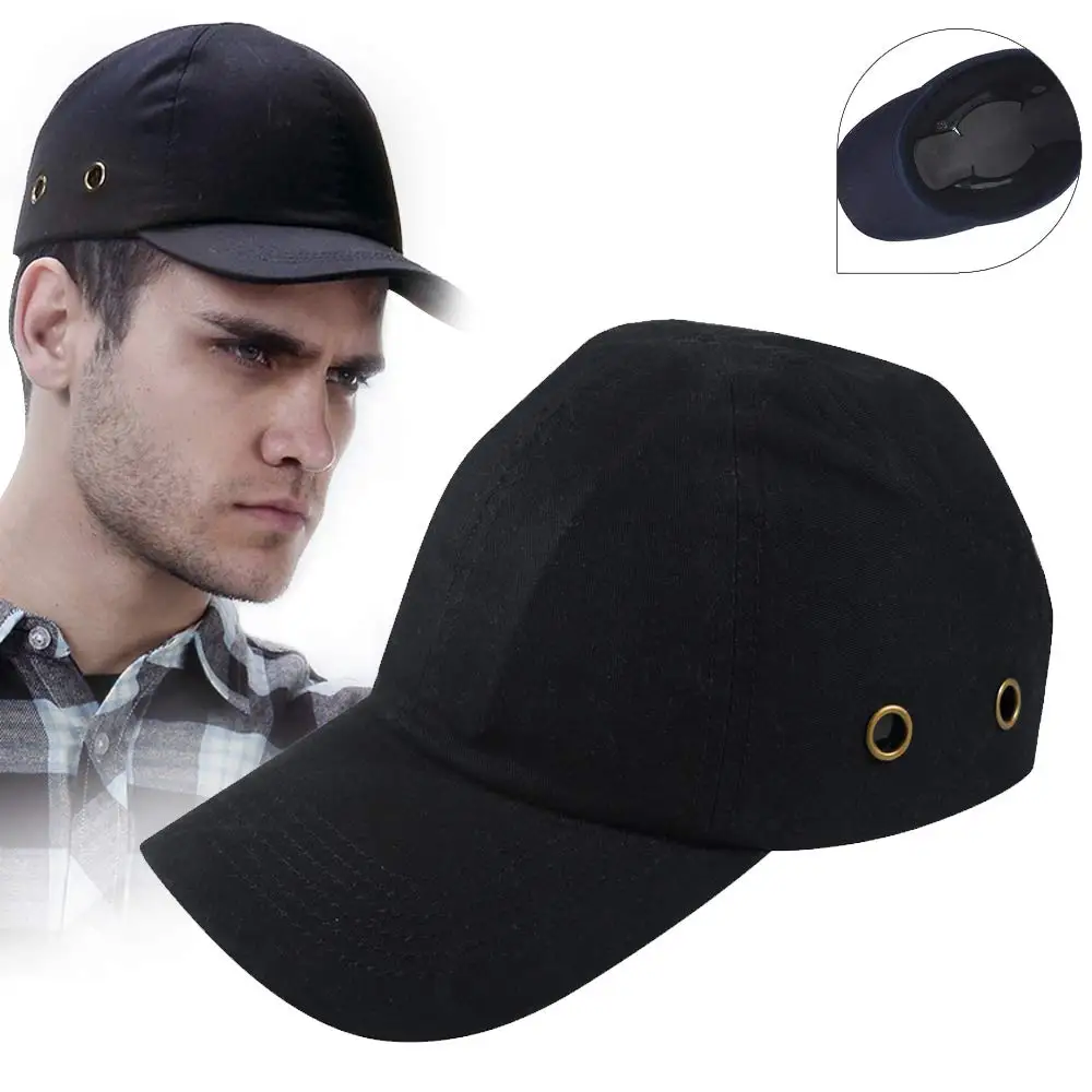 Work Safety Hat Baseball Bump Caps Lightweight Safety Hat Head Protection Caps Workplace Construction Site Hat