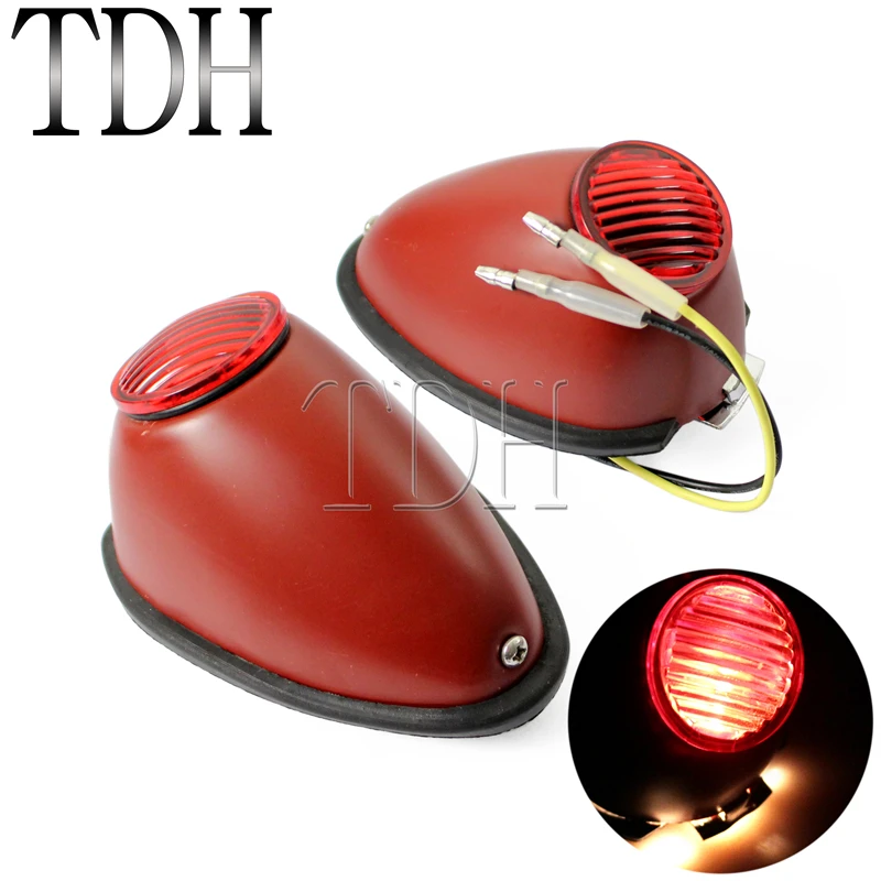 Motorcycle Taillight Retro Tail Light Brake Stop Lamp For Zundapp DB DS DBK KS KS750 K750 BMW R12 R75 R51 R61 BW40 Ural Sidecar