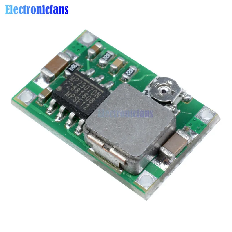 10PCS Mini360 DC-DC Buck Converter Step Down Module MP2307 4.75V-23V to 1V-17V 340KHz 17x11x3.8mm For Flight Control Car Module