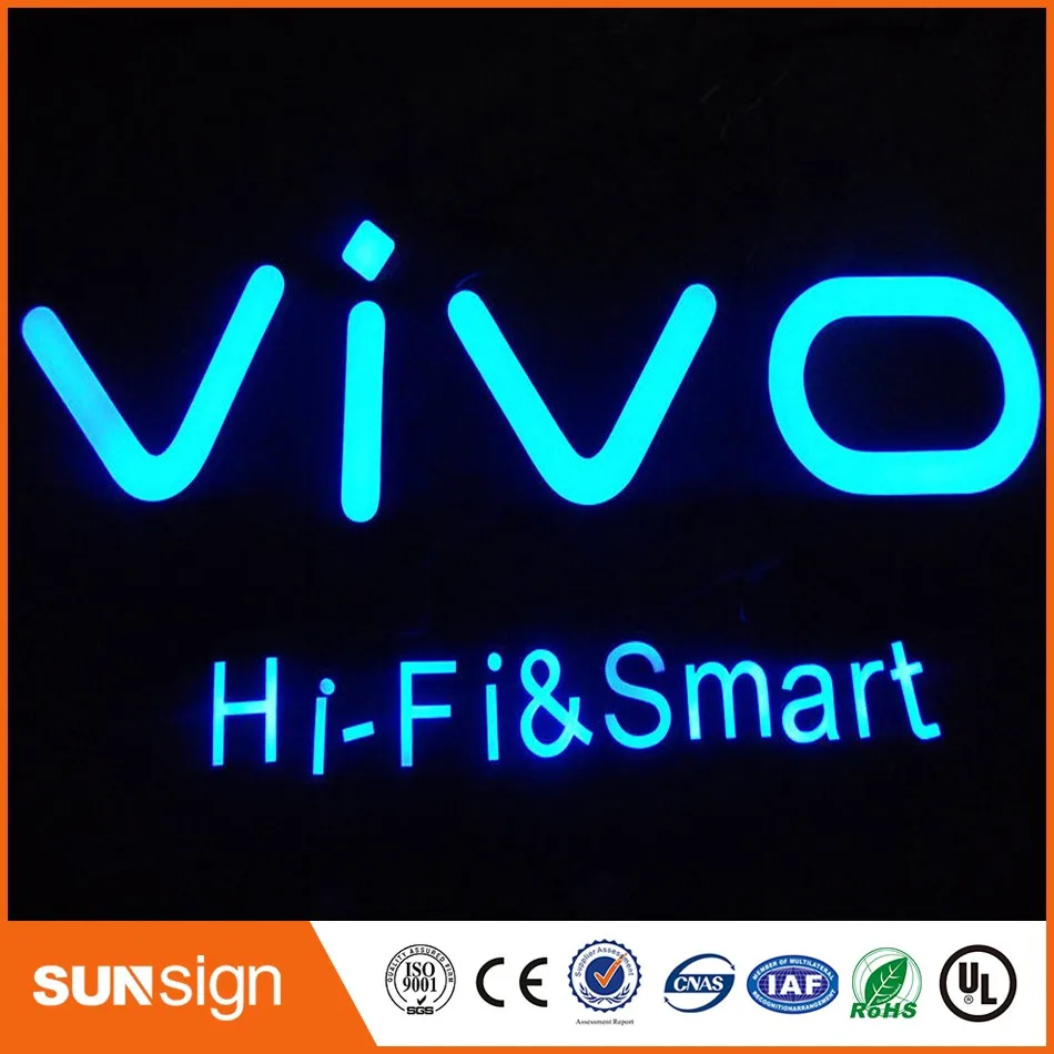 Diy Super Heldere Hoge Kwaliteit Reclame Acryl Led Letters