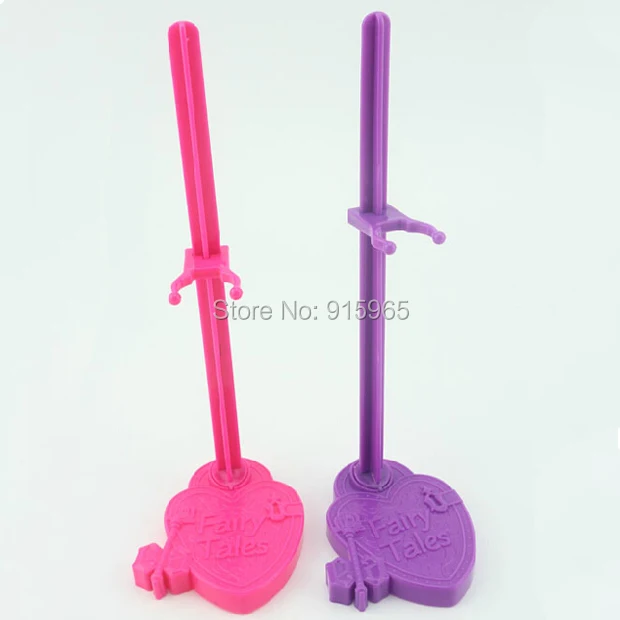 wholesale 10pcs/lot pink purple blue new Stand for Monster High dolls stand Display Holder For Ever After High doll accessories