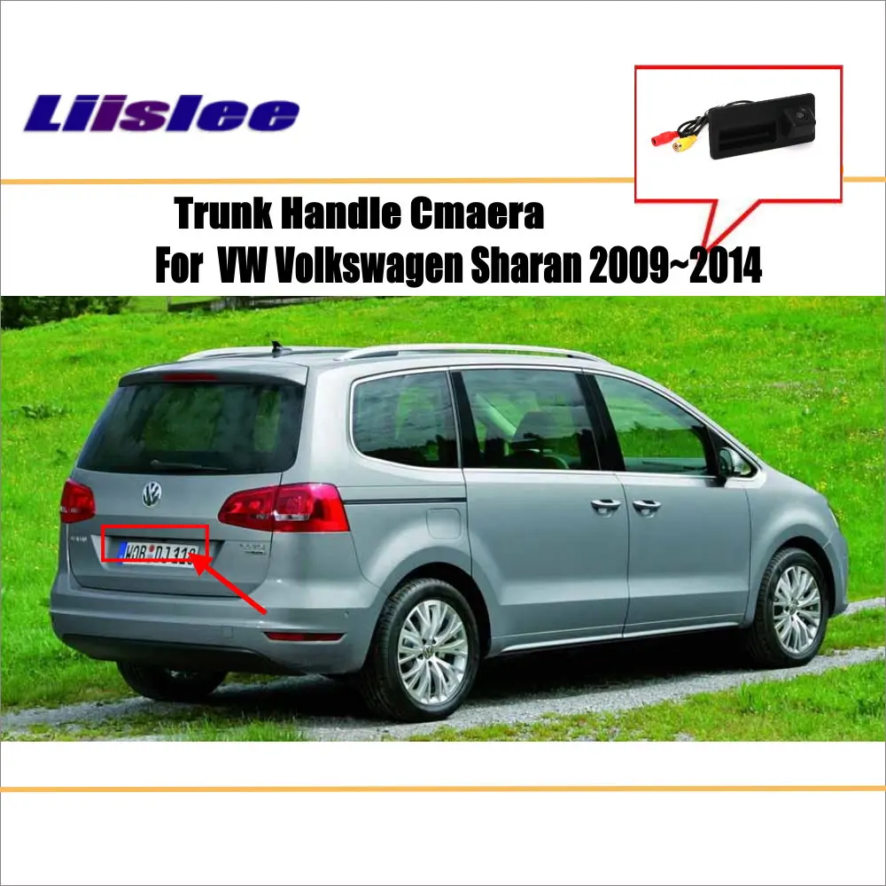 

Для Volkswagen VW Sharan 2009-2016 Автомобильная камера заднего вида задняя автомобильная ручка багажника парковочная HD CCD SONY OEM CAM