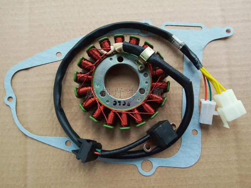 GN250 motorcycle magneto stator: generator coil 12V three-phase 18-level 200W