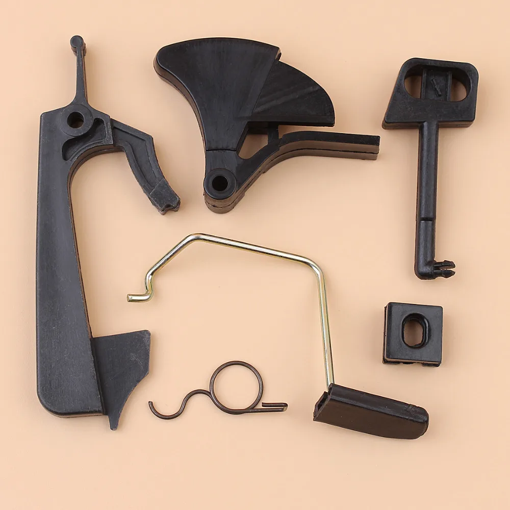 คันเร่ง Trigger ฤดูใบไม้ผลิล็อค Choke Rod Kit สำหรับ HUSQVARNA 142 137 136 141 36 41 Chainsaw เปลี่ยนชิ้นส่วน