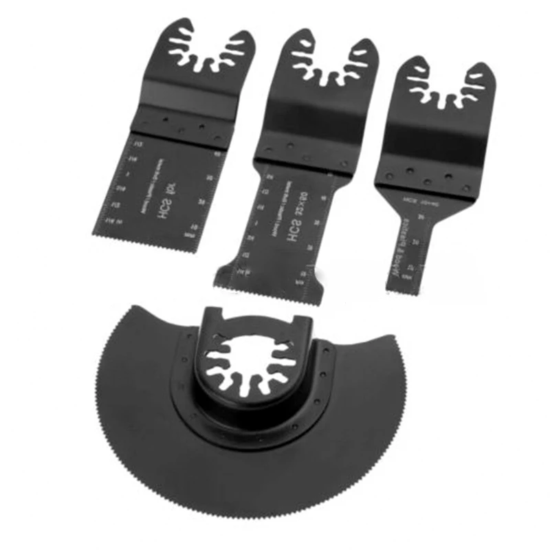 4 pz/set 32mm/88mm E-cut lama per sega a segmenti bimetallici oscillante Multi strumento per utensile elettrico Renovator Multimaster