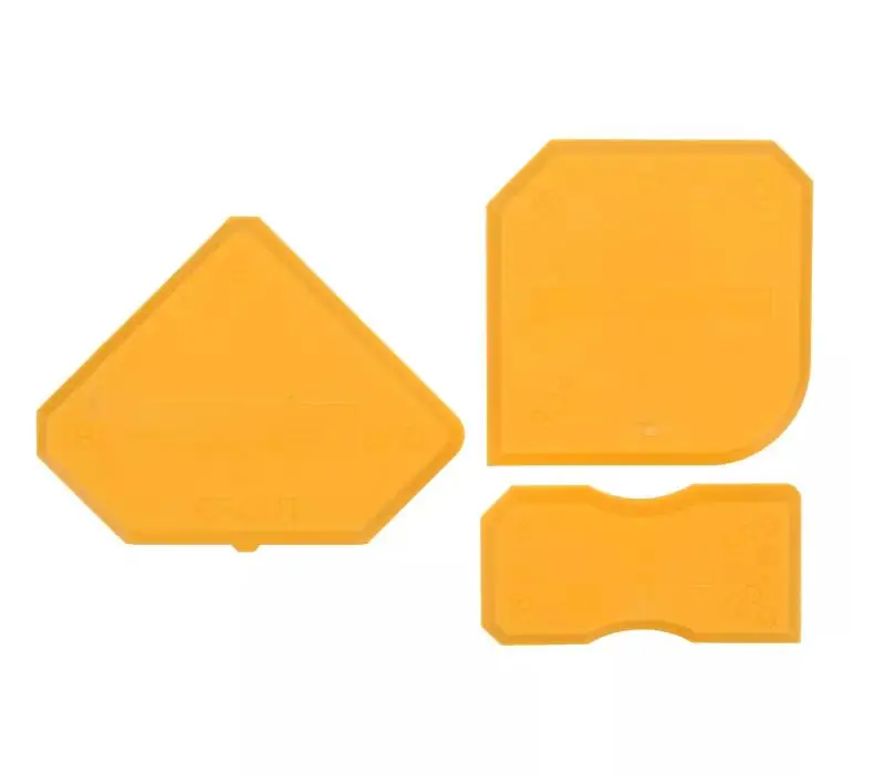 Di alta Qualità 2 Pezzi Caulking Tool Set di Silicone Sigillante Utensile di Finitura per la Cucina Bagno Piano di Stucco Sigillante di Tenuta