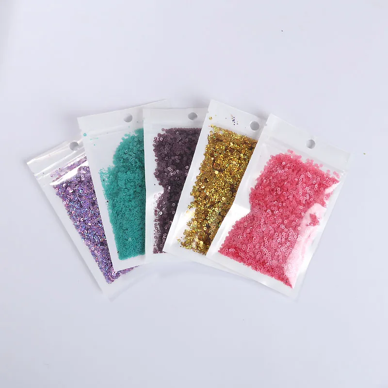 4000 sztuk/partia 10g 2mm płaskie okrągłe luźne cekiny Paillettes szycia Craft ślubne, kolorowe Nail Arts, klub nocny sukienka...