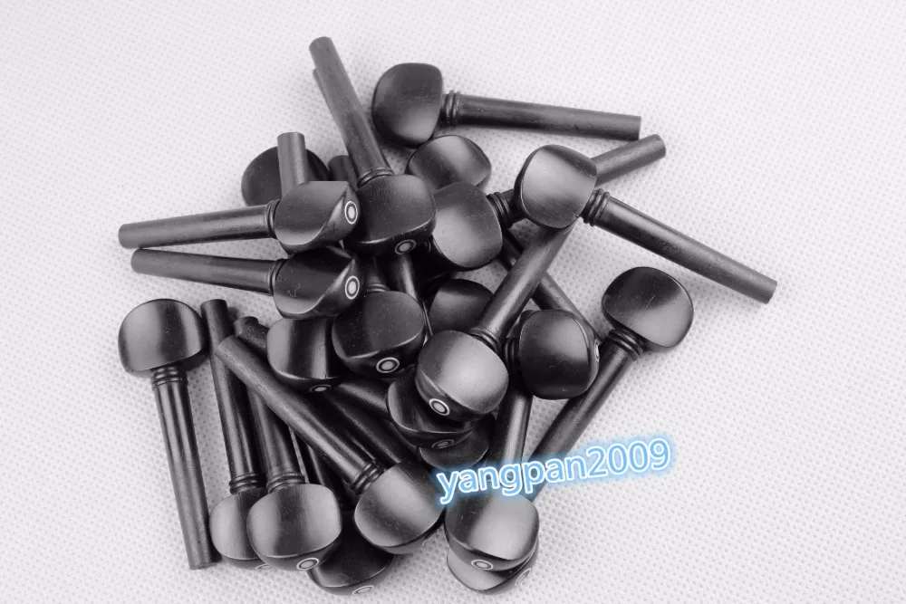 25 pcs high quality ebony viola pegs 16\