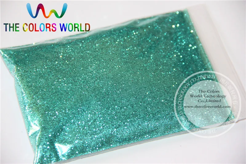 B0702 Green Bule Color Glitter powder -0.2MM  glitter dust dazzling glitter powder,DIY Flash powder