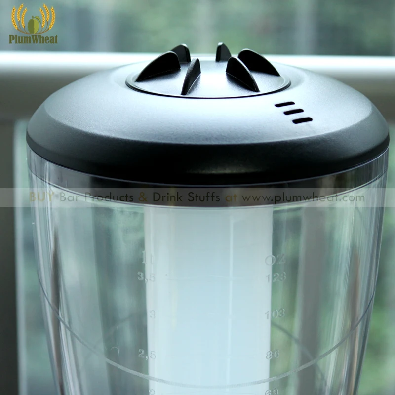 2 Pieces in 1 Carton, Black Beer Dispenser Tower with Big Ice Tube, 4 Liters, High Quality, for Bar Restaurant Party, Men's Gift image 2
