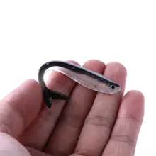 Silicone Fishing Lures 80mm 2.2g 10pcs #2