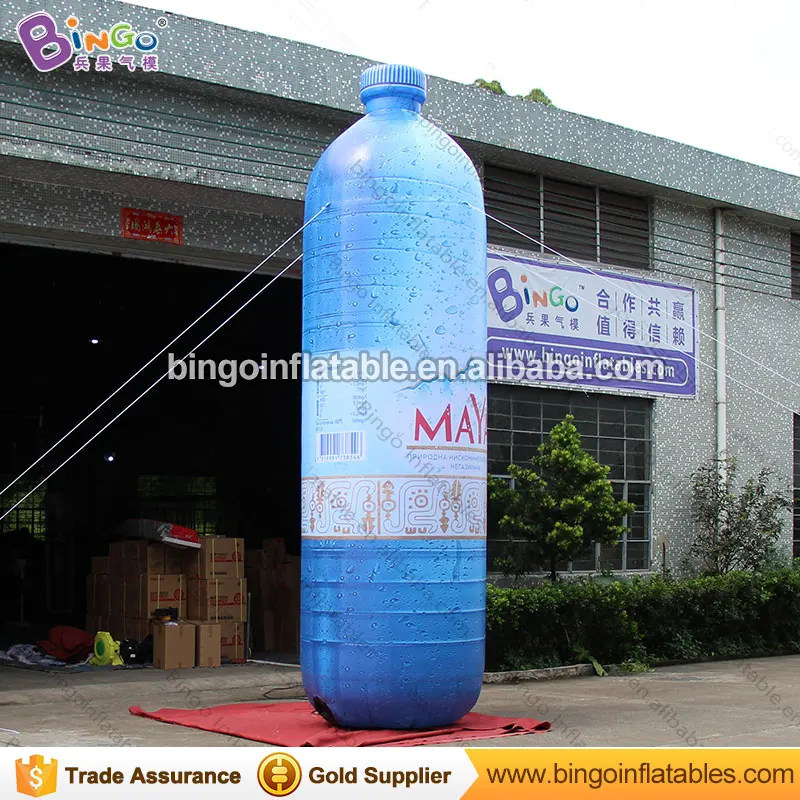 Free Delivery 5 Meters High Giant Inflatable Mineral Bottle Replica Advertising Event Blow up Bottle Model Toys