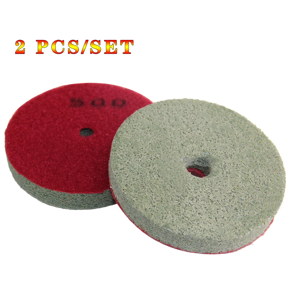 100mm Sponge Granite 4 Inch Sponge Diamond Polishing Pad For for Marble Artificial Stone