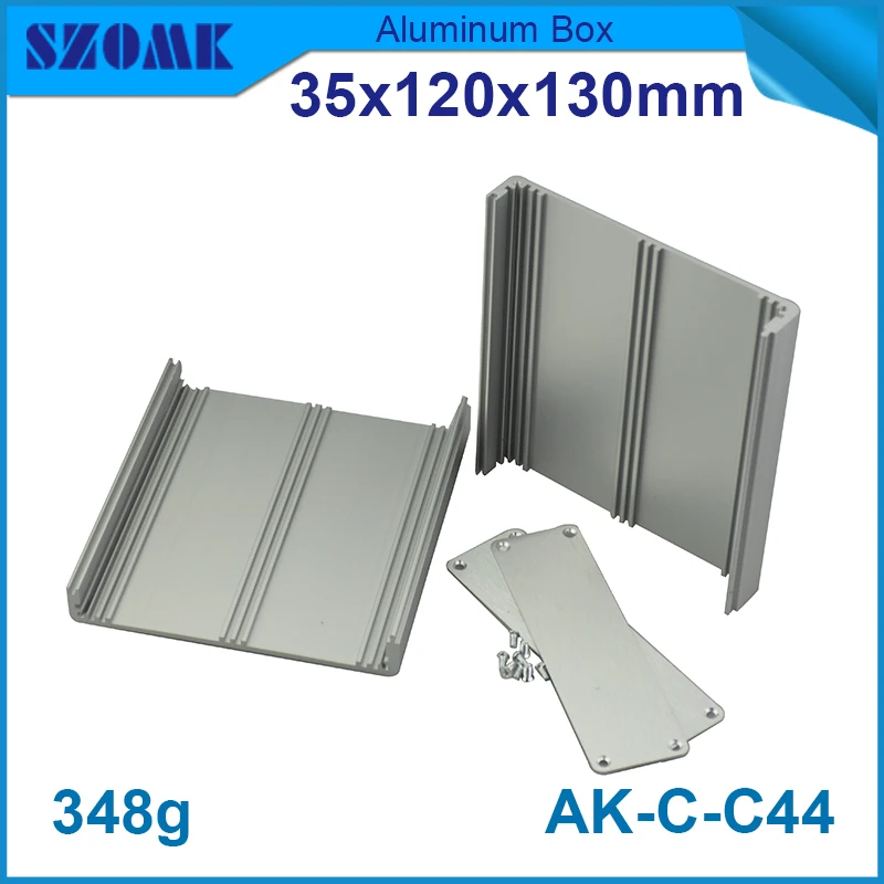 4Pieces aluminium extrusion box enclosures housing for electronics case box 35*120*130mm