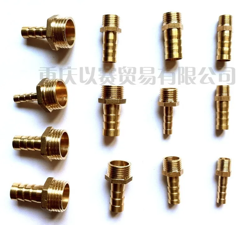 

G1/2" Male Conduit joints ,Threading Barb Connectors,Copper joint,Brass joint,brazed joint, 6mm,8mm,10mm