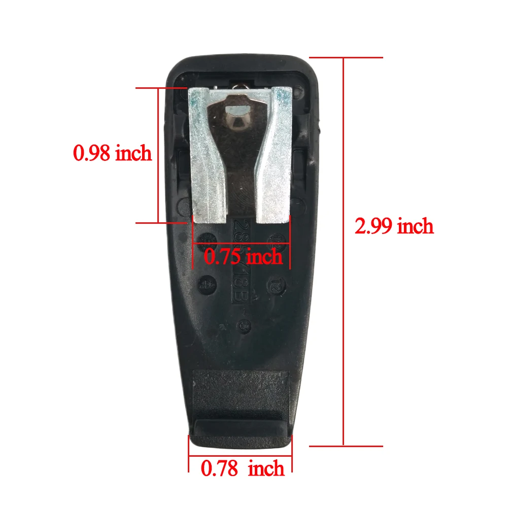 11Pcs HLN9844A Belt Clip for Motorola Radio CP125 CP185 CT250 CT450 CT150 CP250 CP450 TP100 GP330 GP1280 PRO7350 PRO5550 P165