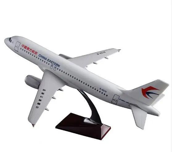 

47cm Resin A320 China Eastern Airlines Aircraft Model Korean Airlines Boeing 747 Plane Model Toy Eastern Airlines Aircraft Mode