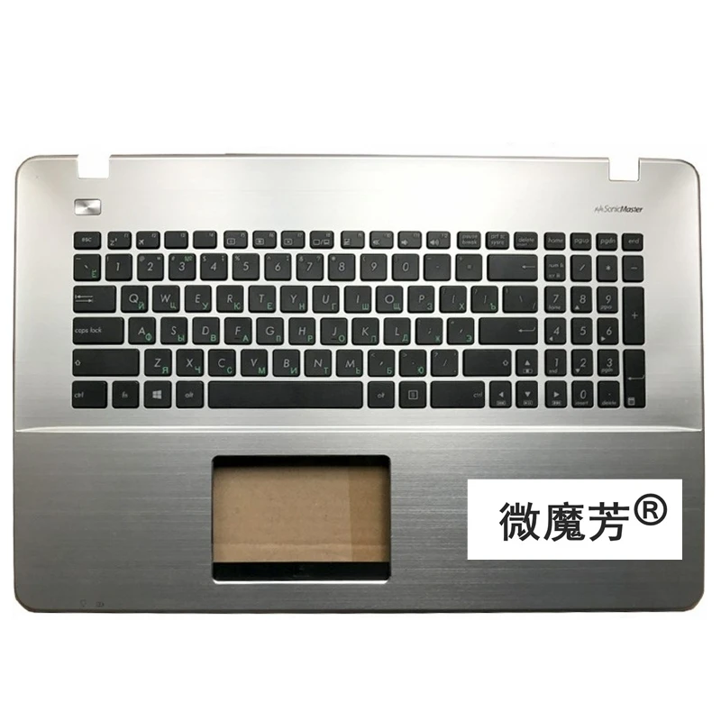 

New Palmrest RU russian for Asus K750 K750J K750JA K750JB K750JN A751 X751LD x751 R752 Keyboard bezel upper case Cover