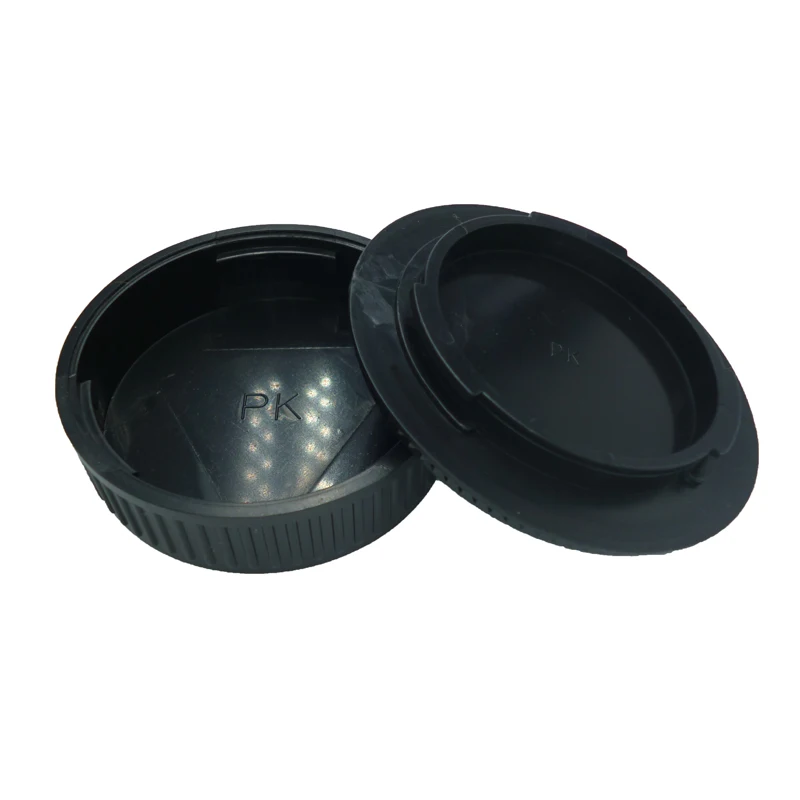 10 زوج/وحدة كاميرا كاب الجسم + عدسة الخلفي كاب هود حامي ل K10D K20D K200D K100D K-7 Kx K ل بنتاكس PK كاميرا