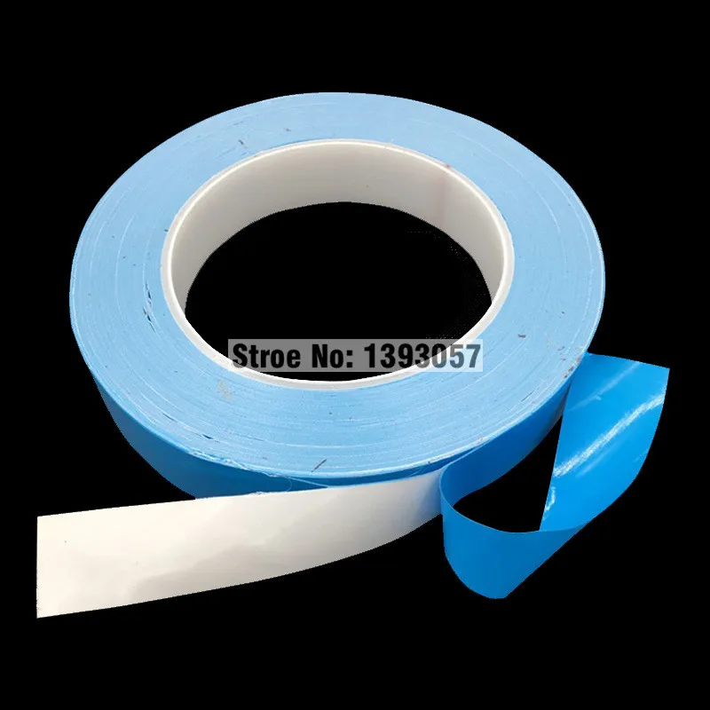 1pcs  8-20mmx25mx0.2mm high quality Transfer Tape Double Sided Thermal Conductive Adhesive tape for Chip PCB LED Heatsink