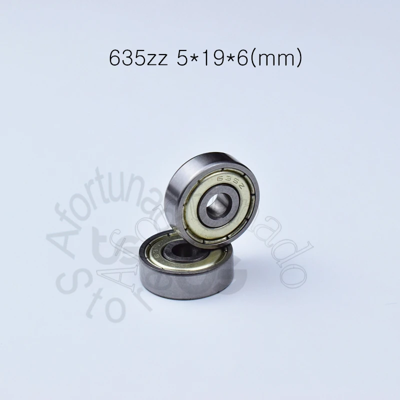 635 635ZZ 5*19*6(mm) 10pieces bearing free shipping ABEC-5 bearings metal Sealed Miniature 635 635Z 635 ZZ chrome steel bearings