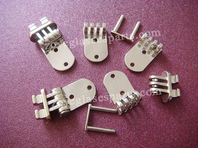 

Universal Eyeglass Hinges for Acetate Sunglasses 6.1mm width Round Screw on TH-30 3 Pairs Pack