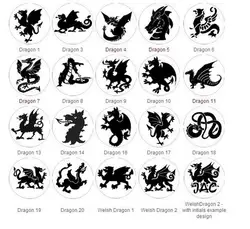 Dragon Knights Welsh Dragon Wax Seal Stamp no Wood Handle DIY Ancient Seal Retro Stamp Wedding Invitation Antique Stamp Gift