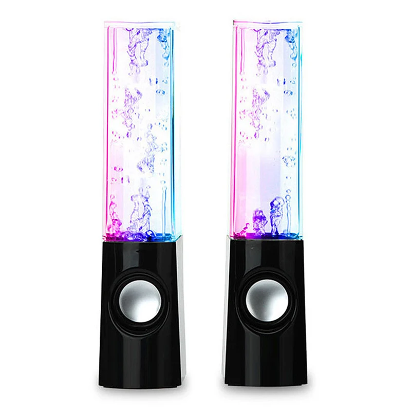 

Wireless Dancing Water Speaker LED Light Fountain Speaker Home Party GDeals