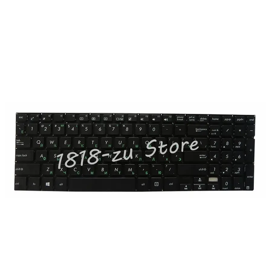 YALUZU RU Russian Laptop Keyboard For ASUS TP500 TP500L TP500LA TP500LB TP500LN TP550LU Black