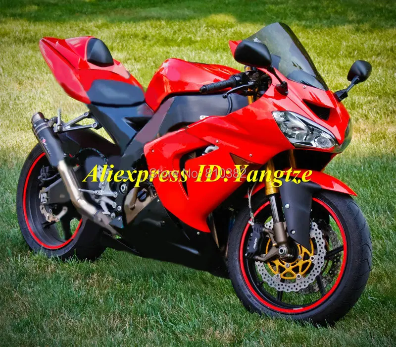 カスタムオートバイフェアリングキット用カワサキニンジャzx10r 2004
