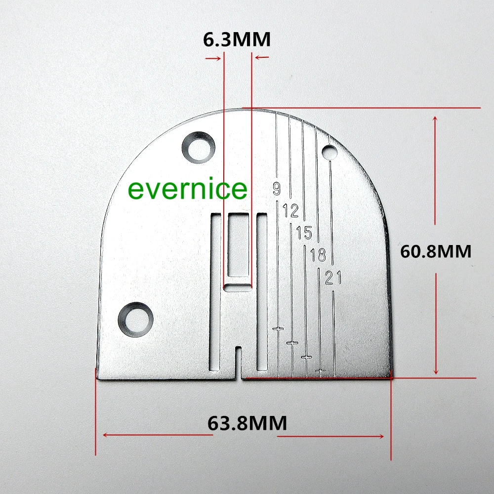 Zig Zag Needle Plate Throat Plate #80040902 For Veritas Janome 8014 Sewing Machine