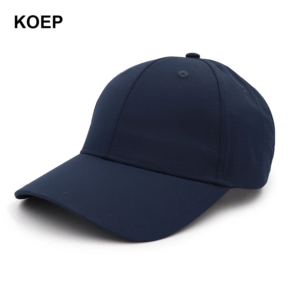 

KOEP Solid Summer Cap Branded Baseball Cap Men Women Dad Cap Bone Snapback Hats For Men Bones Masculino Medium Profile Six Panel