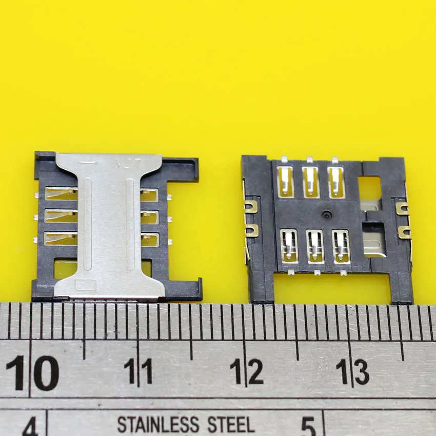 Cltgxdd 1 pezzo KA-184 sostituzione del connettore del lettore di schede SIM nuovo di zecca per il supporto della presa ZTE Blade L2