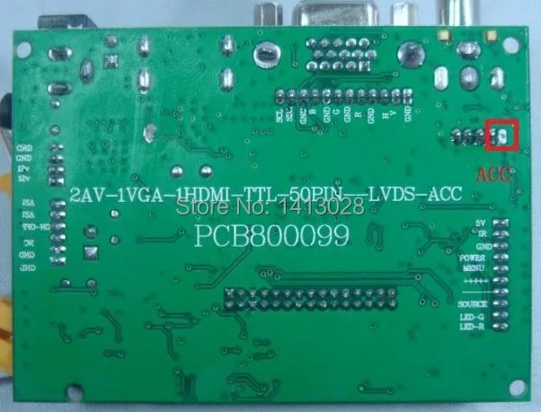 HDMI + 2AV + VGA LCD سائق تحكم مجلس عدة للوحة 15.6 بوصة 1366*768 وحدة تحكم بشاشة إل سي دي مجلس لتقوم بها بنفسك أطقم
