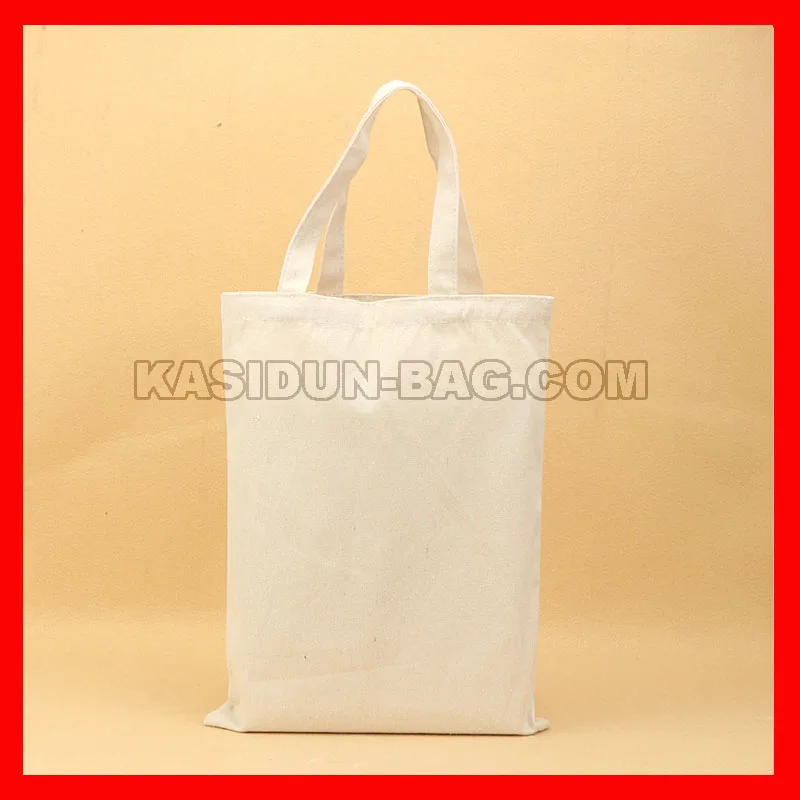 (100pcs/lot) wholesale blank plain eco shopping bag cotton