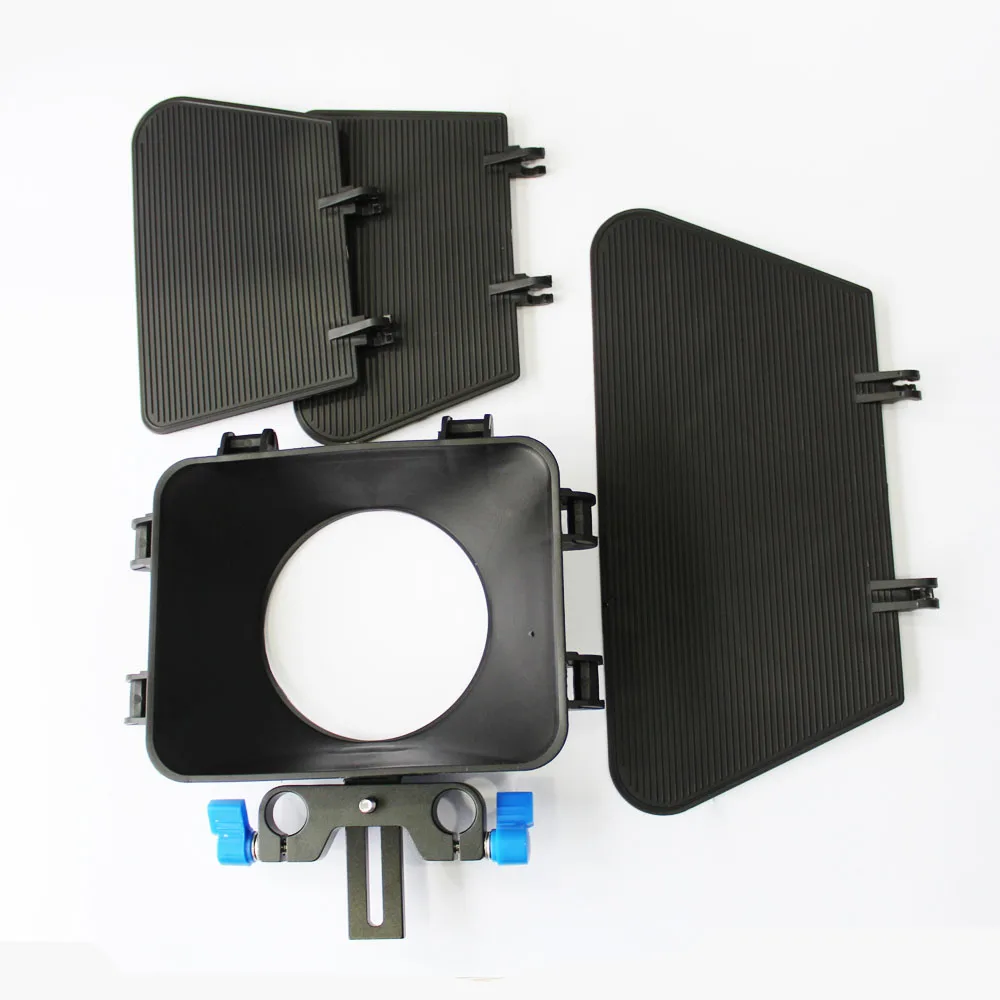 Caixa fosca dslr para suporte de trilho de 15mm, equipamento de acompanhamento de foco para canon 60d 5dii 70d 7d 6d nikon d7000 d700 d800 e câmera filmadora