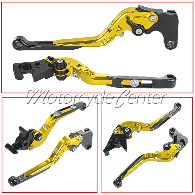 Motorcycle CNC Folding Foldable Extendable Brake Clutch Levers For Kawasaki Ninja 300R Z300 EX300  250R EX250 400 Z400 Z125