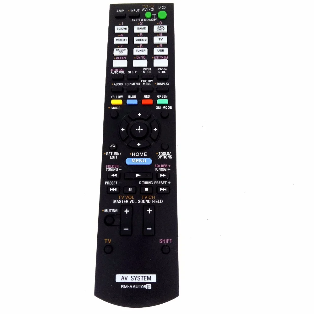 NEW Replacement For SONY RM-AAU106 AV SYSTEM Remote Control STR-DH730 STR-DH830 STR-DH820 RM-AAP062 Fernbedienung