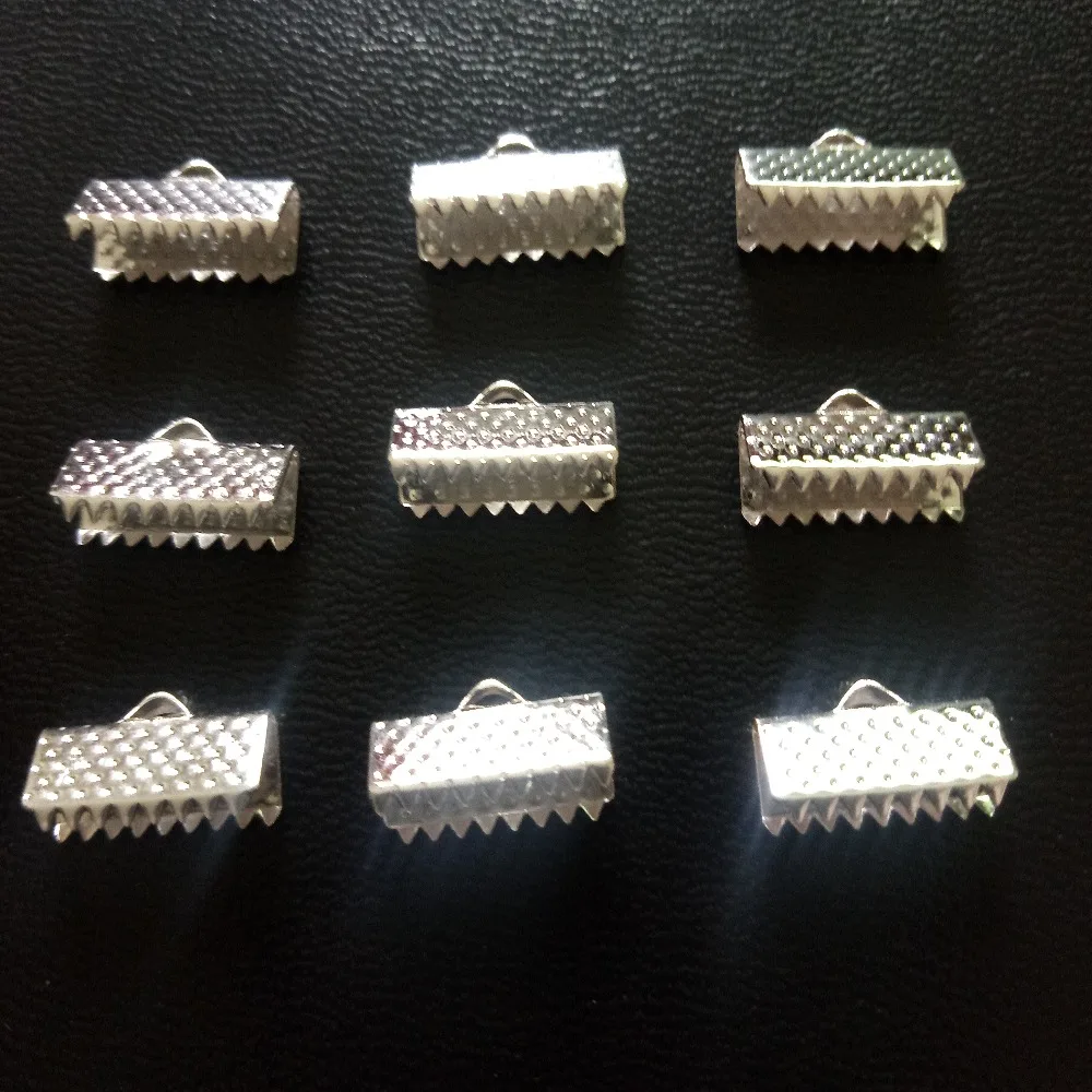 50pcs Cord Crimp End Beads Buckle Tips Clasp For Jewelry Making Necklace Bracelet Cords Connectors Diy Jewelry Accessories