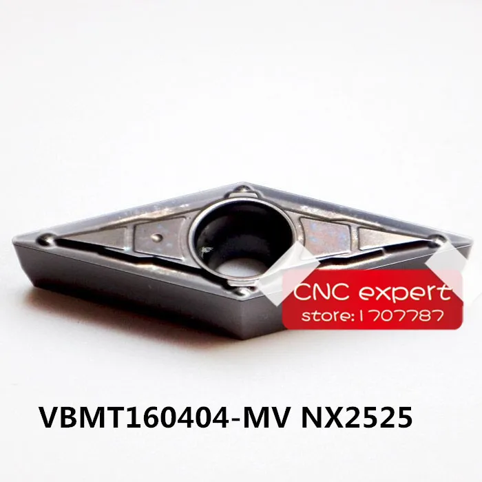 

Free Shipping Turning inserts cutting blade VBMT160404-MV/VBMT160408-MV NX2525 Turning blade,Suitable for SVJBR/SVQBR/SVUBR tool