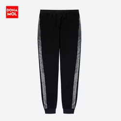 Ladies casual pants new 2022 summer thin Korean style women motion long Trousers joggers black side Splicing loose Harem pants