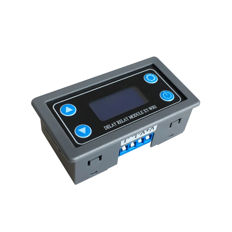 DC12V LED Digitale Zeit Verzögerung Relais Modul Programmierbare Timer Relais Control Schalter Timing Trigger Zyklus mit Fall für Indoor