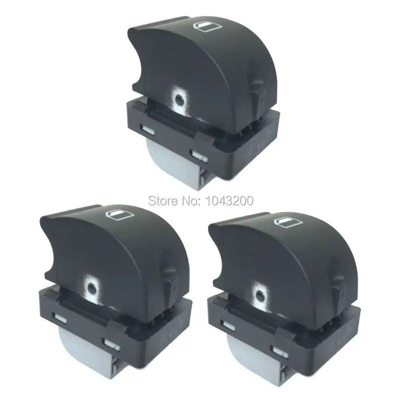 

3x электрический переключатель управления стеклоподъемником со стороны пассажира для Audi A4 B6 B7 TT R8 Seat Exeo OEM # 8Е 0959855 / 8E0 959 855