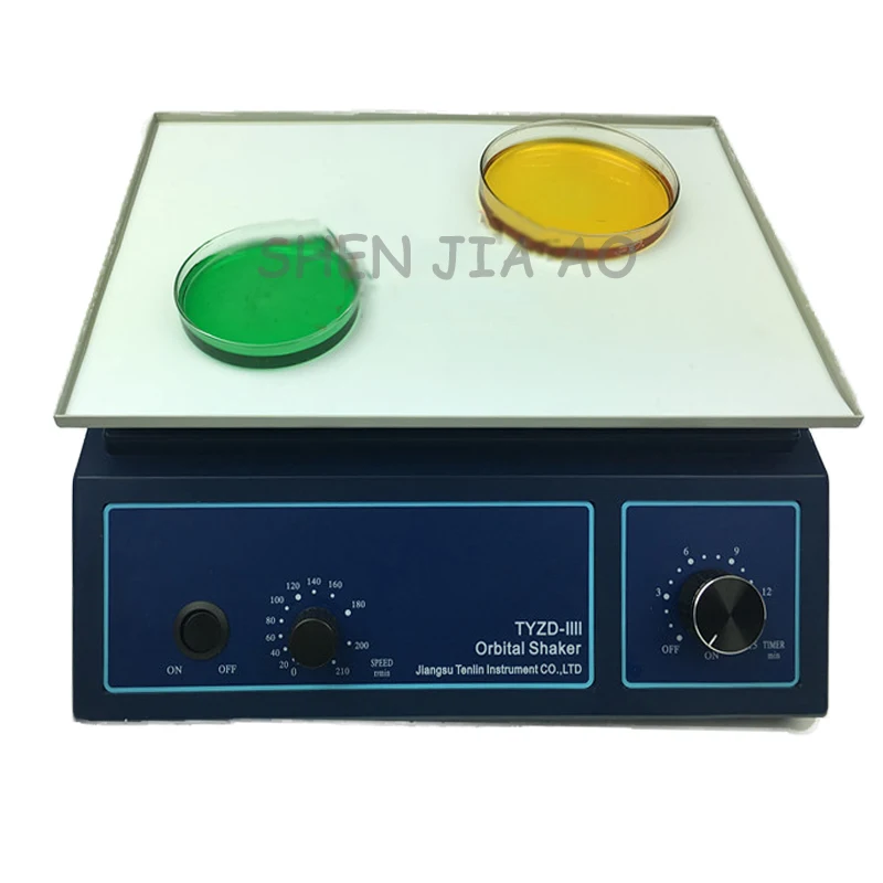 1 قطعة TYZD-IIIHorizontal المتداول السرير RPR مذبذب 220 فولت قابل للتعديل سرعة مختبر الدوار مذبذب