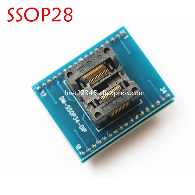 13pcs SSOP28 TSSOP28 SOP28 SOP20 SOP16 SOP8 to dip8 150mil 200mil tssop20 ssop20 PLCC44 32 28 20 socket programmer adapter