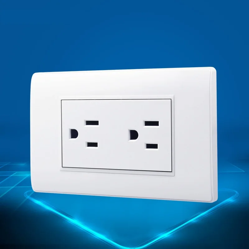 US Standard 1Gang  2Gang 3Gang 4Gang 1Way Wall Light Switches Southeast Thiland Vietnam South America Wall Socket